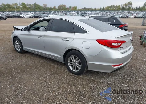 2017 Hyundai Sonata Se z USA, uszkodzony, nr VIN 5NPE24AF0HH453771
